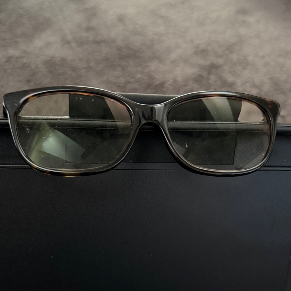 Coach Tortoiseshell Brown Rectangular Eyeglasses - image 1